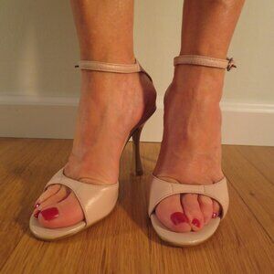 Last chance NNB Light Pink JAGGAR High Heel Ankle Strap Sandals